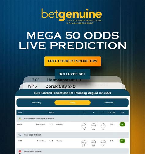 betgenuine predictions.